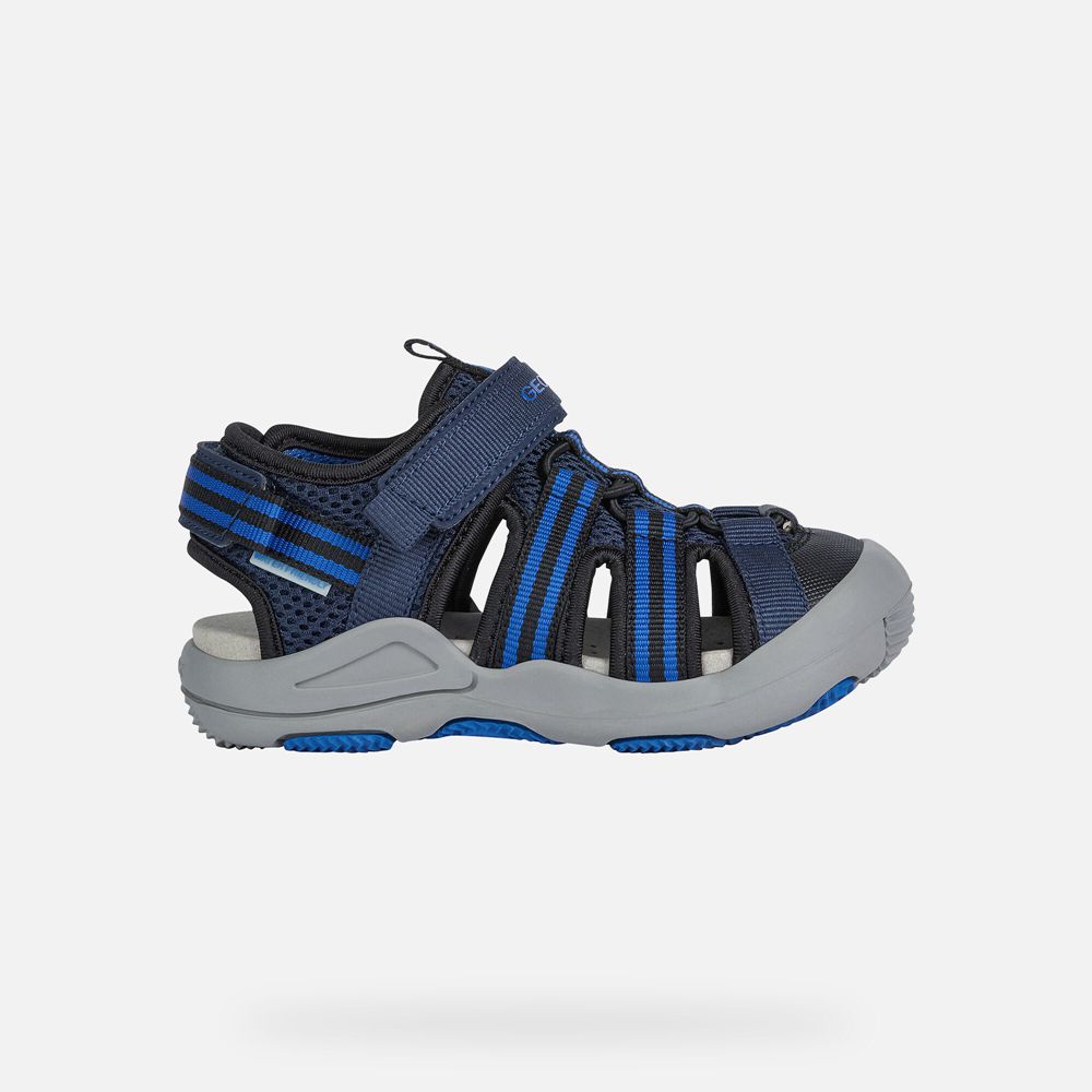 Geox Sandals Navy Kyle - Geox Boys Shoes - ENVQKG764